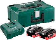 Комплект АКБ + Зарядний пристрій Metabo 2 x LiHD 18В 8Ah + ASC Ultra 685131000